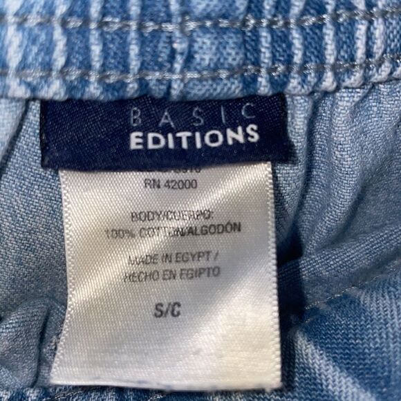 Basic editions baggy capris  - Picture 9 of 9